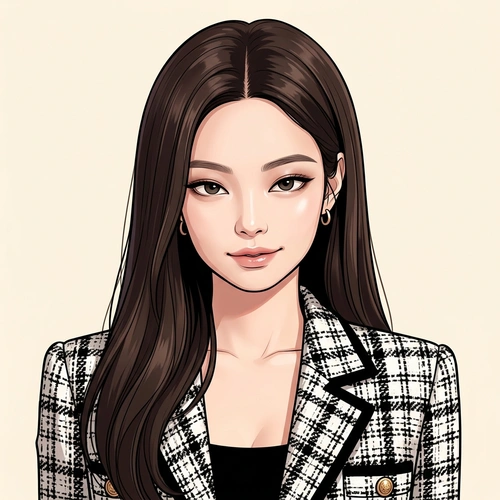 ジェニ (JENNIE) Webtoon Portrait